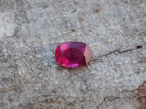 Rubellite  du Mozambique de 3,70 carats